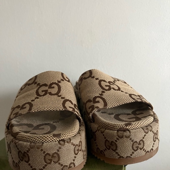 Gucci platform slide sandal - Picture 4 of 6
